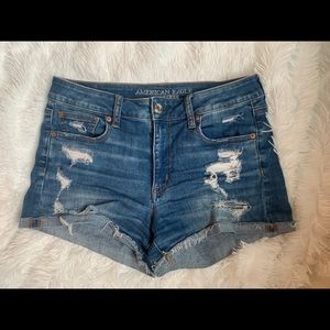 AEO High Rise Shorts
